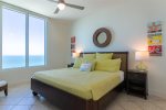 Master Bedroom with an amazing Beach and resort view